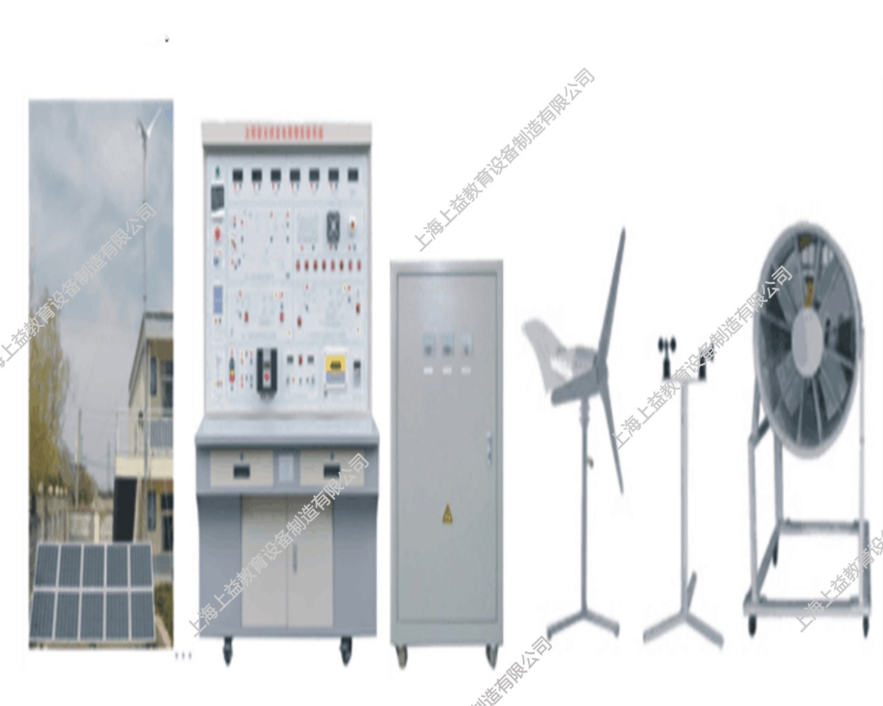 SY-FGT-B型2.5KW風光互補發電教學實驗系統