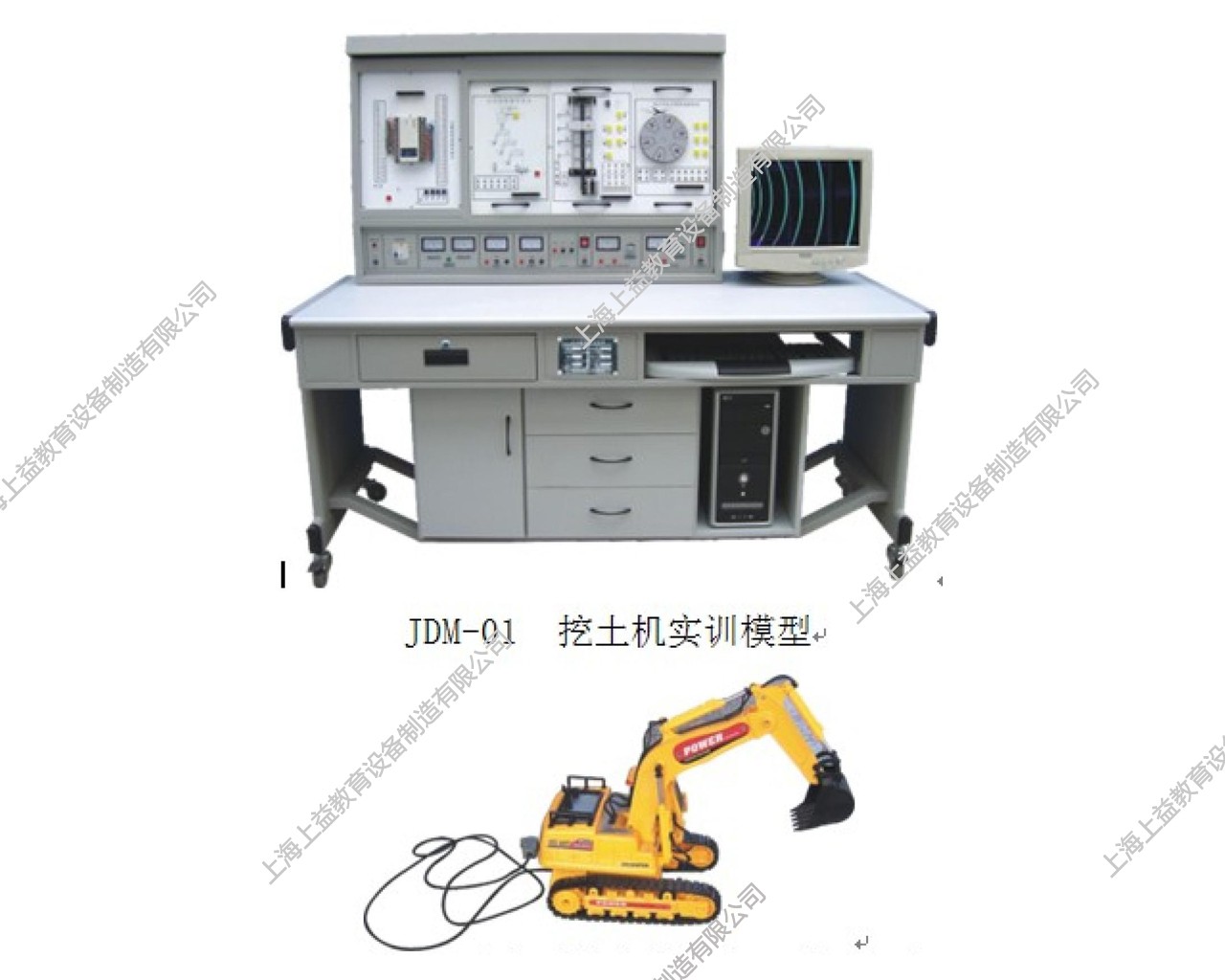 SYPLC-103B網絡型PLC可編程控制及單片機實驗開發系統綜合實驗裝置（立式、掛箱積木式）