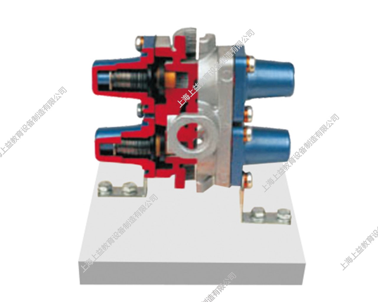 四位油路關閉閥解剖模型